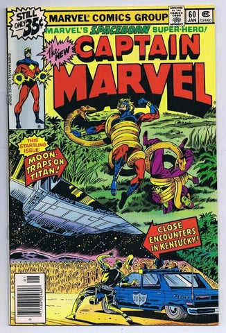 Captain Marvel #60 ORIGINAL Vintage 1978 Marvel Comics 