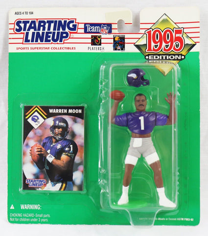 VINTAGE 1995 Starting Lineup SLU Action Figure Warren Moon Vikings