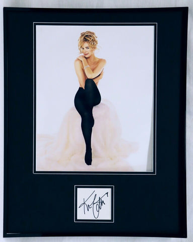 Kim Cattrall Signed Framed 16x20 Photo Display JSA Sex & The City