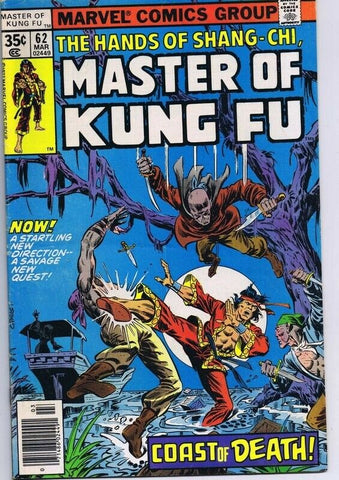 Master of Kung Fu #62 ORIGINAL Vintage 1978 Marvel Comics 