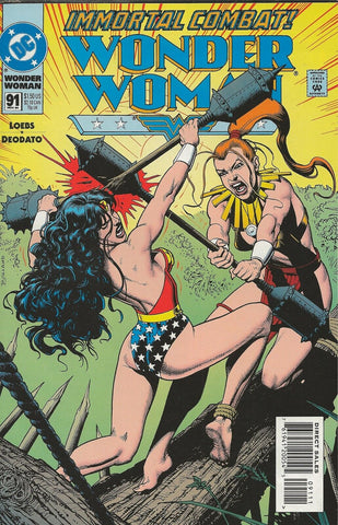 Wonder Woman #91 ORIGINAL Vintage 1994 DC Comics Bolland GGA