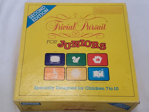 VINTAGE Trivial Pursuit for Juniors Board Game