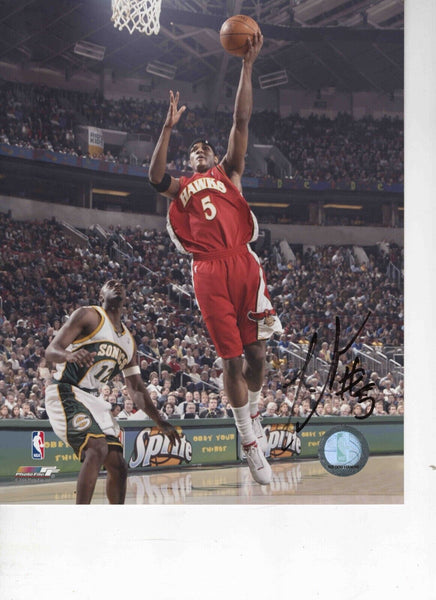 Josh Smith Signed 8x10 Photo Hawks