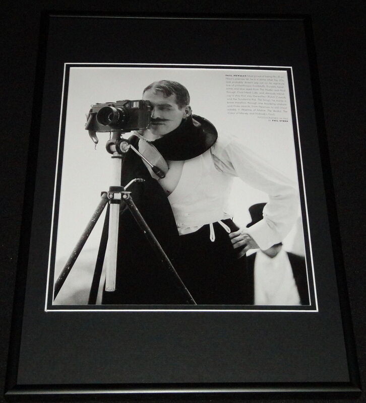 Paul Newman 1962 Framed 12x18 Photo Display