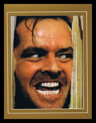 The Shining Jack Nicholson Framed 11x14 Photo Display  