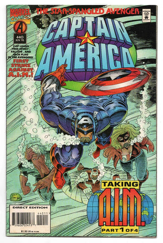 Captain America #440 VINTAGE 1995 Marvel Comics