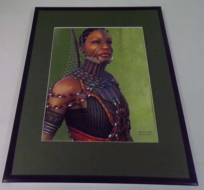 Shuri Black Panther Concept Art Framed 11x14 Poster Display