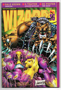 Wizard Magazine #16 VINTAGE 1992 Maxx Cover