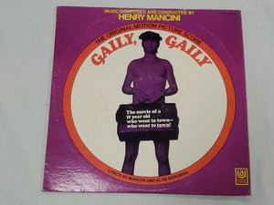 VINTAGE Gaily Gaily Soundtrack Henry Mancini Vinyl LP Record Album