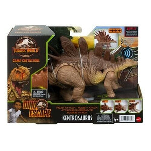 NEW SEALED 2022 Jurassic World Roar Attack Kentrosaurus Action Figure