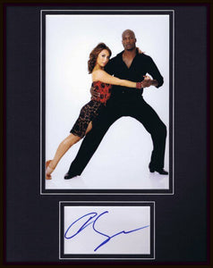 Cheryl Burke Signed Framed 11x14 Photo Display w/ Chad Ochocinco JSA DWTS