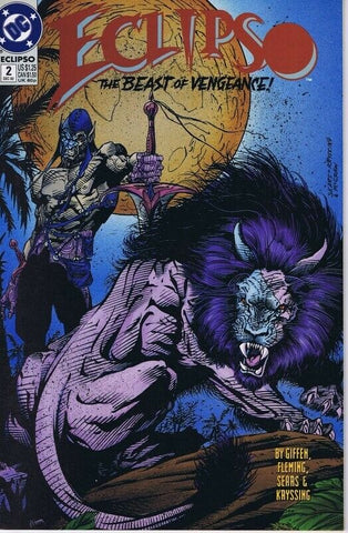 Eclipso #2 ORIGINAL Vintage 1992 DC Comics 