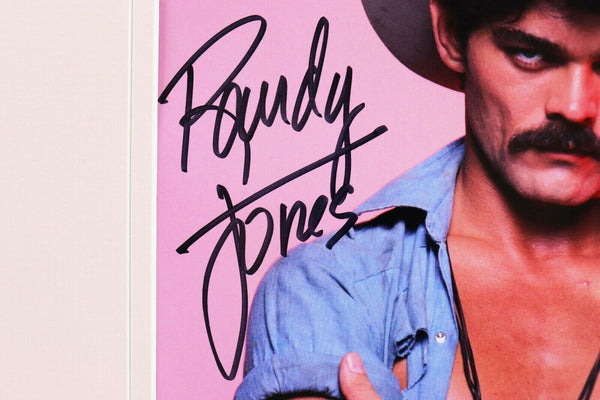 Randy Jones Signed Framed 16x20 Village People CD & Photo Display AW