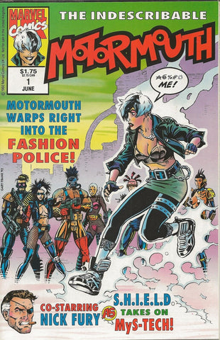 Motormouth #1 ORIGINAL Vintage 1992 Marvel Comics 