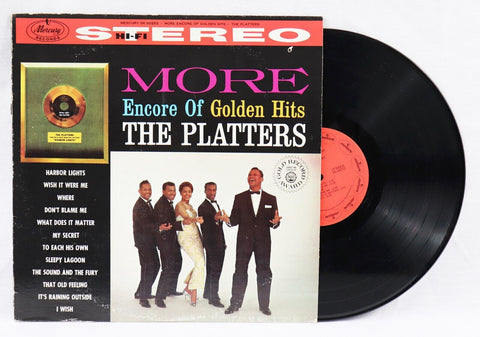 VINTAGE The Platters More Encore Of Golden Hits LP Vinyl Record Album SR60252