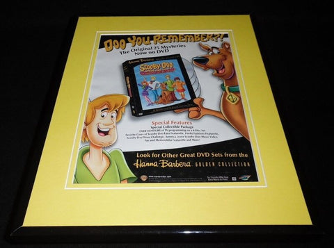 Scooby Doo 2004 11x14 Framed ORIGINAL Vintage Advertisement