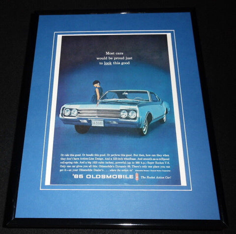 1965 Oldsmobile Dynamic 88 11x14 Framed ORIGINAL Vintage Advertisement 