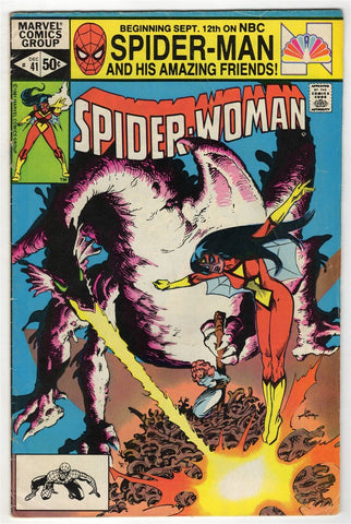 Spider Woman #41 ORIGINAL Vintage 1981 Marvel Comics 