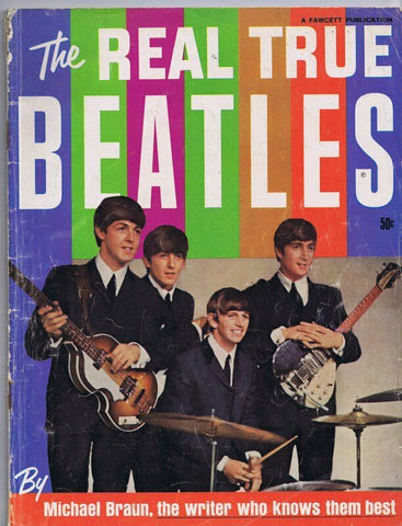 ORIGINAL Vintage 1964 Real True Beatles Magazine Michael Braun