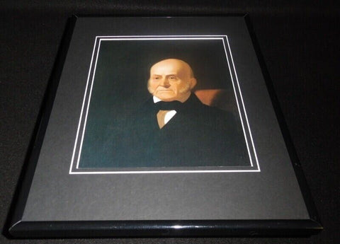 President John Quincy Adams Framed 11x14 Photo Display 