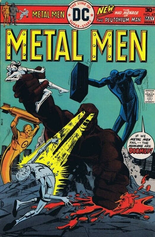 Metal Men #45 ORIGINAL Vintage 1976 DC Comics 