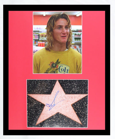 Sean Penn Signed Framed 16x20 Photo Display AW Fast Times at Ridgemont High