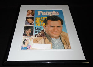 Bruce Willis 11x14 Framed ORIGINAL 1987 People Magazine Cover Moonlighting