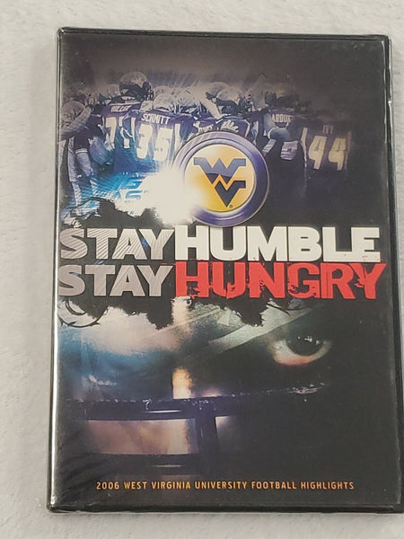 SEALED 2006 West Virginia Mountaineer Football DVD Stay Humble Stay Hungry