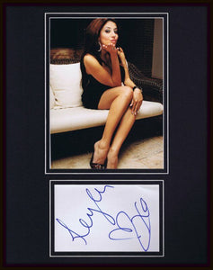 Leyla Milani Khoshbin Signed Framed 11x14 Photo Display JSA