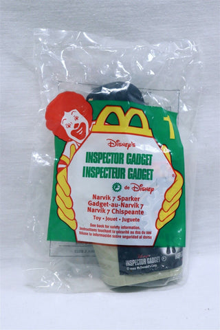 VINTAGE SEALED 1999 McDonald's Inspector Gadget Narvik 7 Sparker