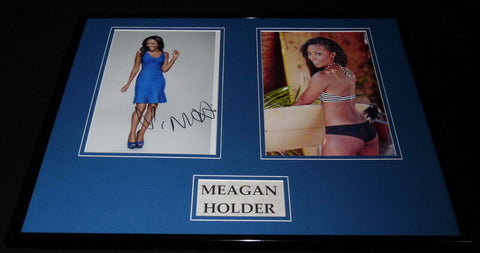 Meagan Holder Signed Framed 16x20 Photo Set AW Pitch Make It or Break It