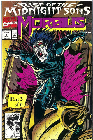 Morbius the Living Vampire #1 ORIGINAL Vintage 1992 Marvel Comics