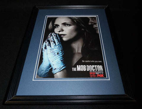 Mob Doctor 2012 Fox 11x14 Framed ORIGINAL Advertisement Jordana Spiro