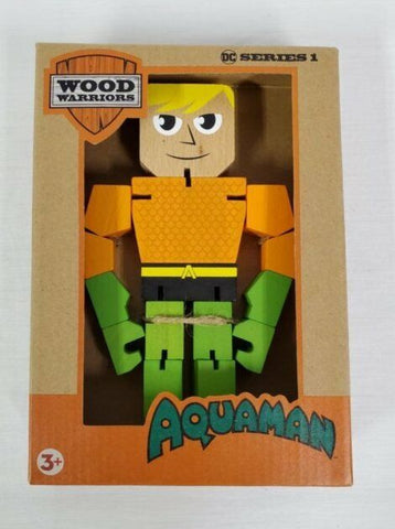 Aquaman Wood Warriors 8" Action Figure NEW SEALED PPW Toys