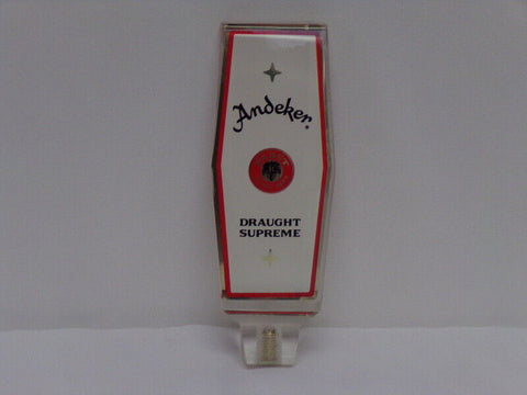 ORIGINAL Vintage Andeker Pabst Draught Supreme Beer Keg Tap Handle 