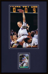 David Cone Signed Framed 11x17 Photo Display Yankees Perfect Game 