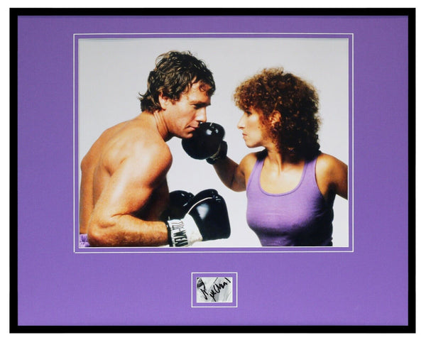 Ryan O'Neal Signed Framed 16x20 Photo Display JSA The Main Event w/ Streisand