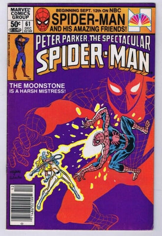 Spectacular Spider-Man #61 ORIGINAL Vintage 1981 Marvel Comics 