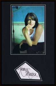 Kathy Mattea Signed Framed 11x17 Photo Display 