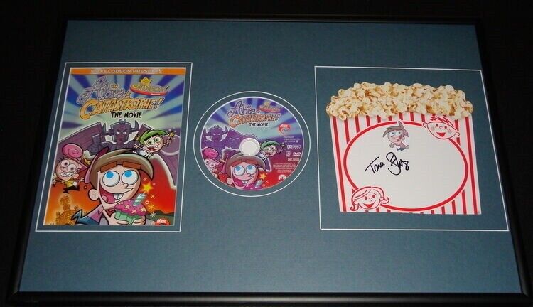 Tara Strong Signed Framed 12x18 Fairly Oddparents DVD & Photo Set