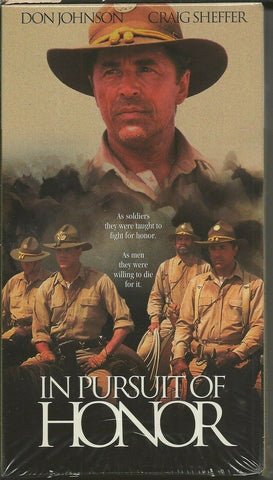 In Pursuit of Honor VINTAGE VHS Cassette Don Johnson