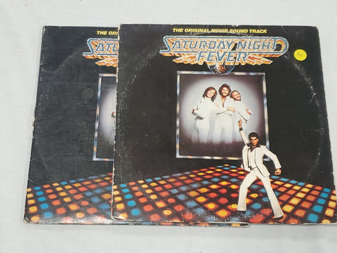 VINTAGE 1977 Saturday Night Fever Vinyl LP Record Album Soundtrack John Travolta