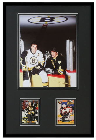 Adam Oates & Cam Neely Dual Signed Framed 12x18 Photo Display Bruins 