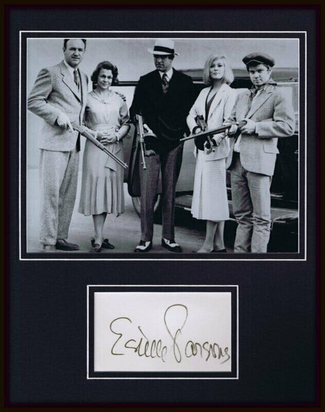 Estelle Parsons Signed Framed 11x14 Photo Display Bonnie & Clyde w/ cast