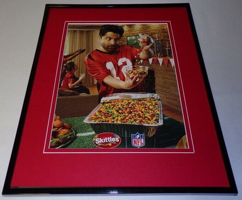 2014 Skittles / NFL Framed 11x14 ORIGINAL Vintage Advertisement