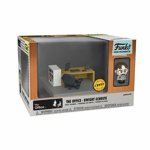 Funko Pop The Office Mini Moments Mini-Figure Diorama Set Dwight Schrute CHASE