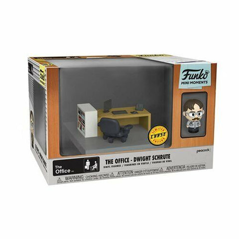 Funko Pop The Office Mini Moments Mini-Figure Diorama Set Dwight Schrute CHASE