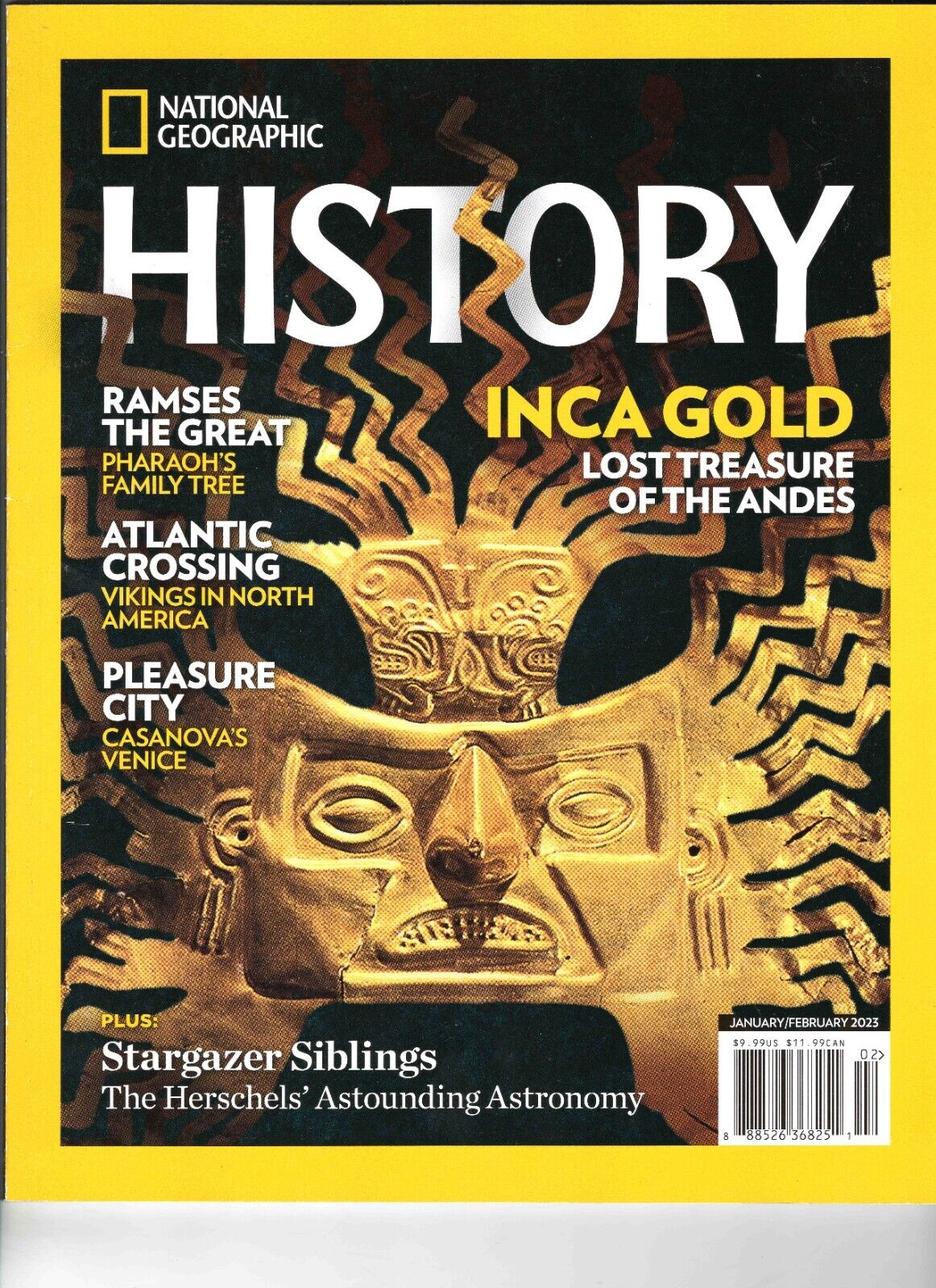 National Geographic History Magazine Jan Feb 2023 Inca Gold Ramses the Great