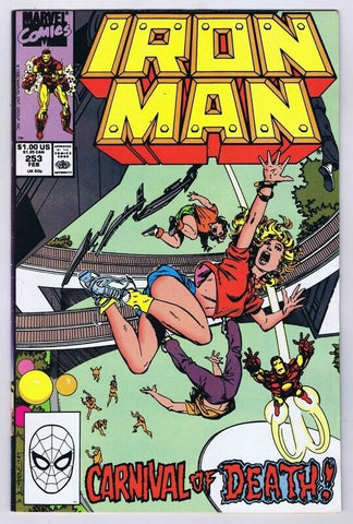 Iron Man #253 ORIGINAL Vintage 1990 Marvel Comics GGA