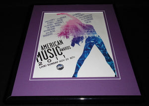 2011 American Music Awards Framed 11x14 ORIGINAL Advertisement Nicki Minaj